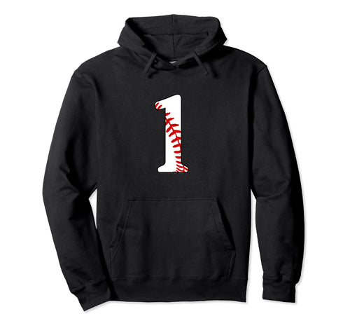 1 Baseball Laces Baseball Player Mom Hoodie - Novelty Apparel for Adults - T-Shirt, Sweatshirt, Hoodie