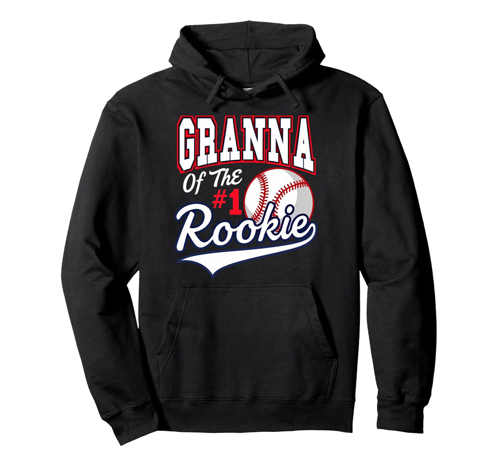 Grandma Granna Number 1 Rookie Hoodie - Casual Everyday Wear for Adults - T-Shirt, Sweatshirt, Hoodie