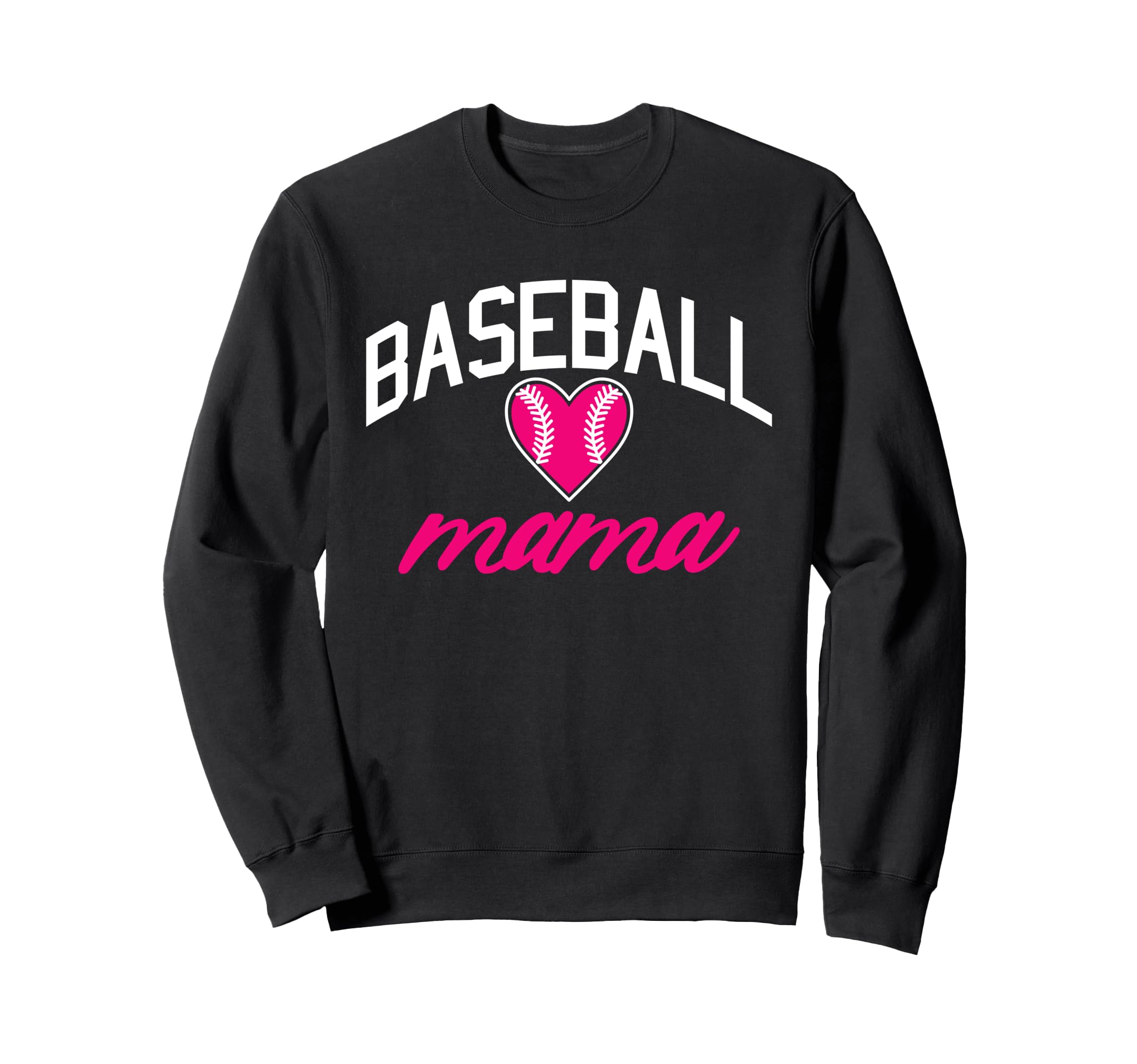 Baseball Mama Sweatshirt - Minimalist Print Men Women - T-Shirt, Sweatshirt, Hoodie