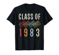 Class 1983 Cassette Tape 40Th Reunion T-Shirt - Novelty Apparel for Adults - T-Shirt, Sweatshirt, Hoodie