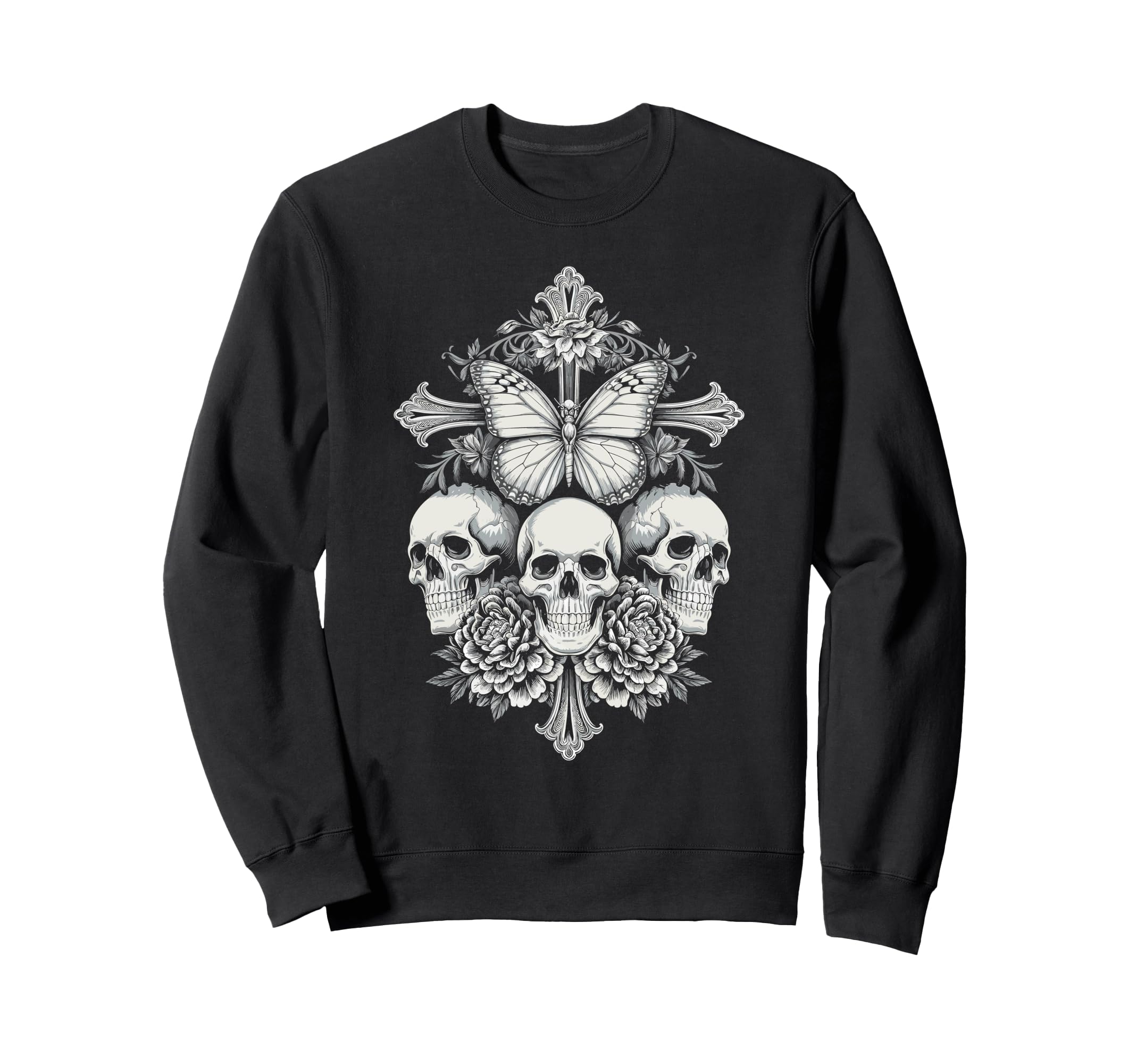 Y2K Grunge Aesthetic Alt Goth Sweatshirt - Aesthetic Graphic for Adults - T-Shirt, Sweatshirt, Hoodie