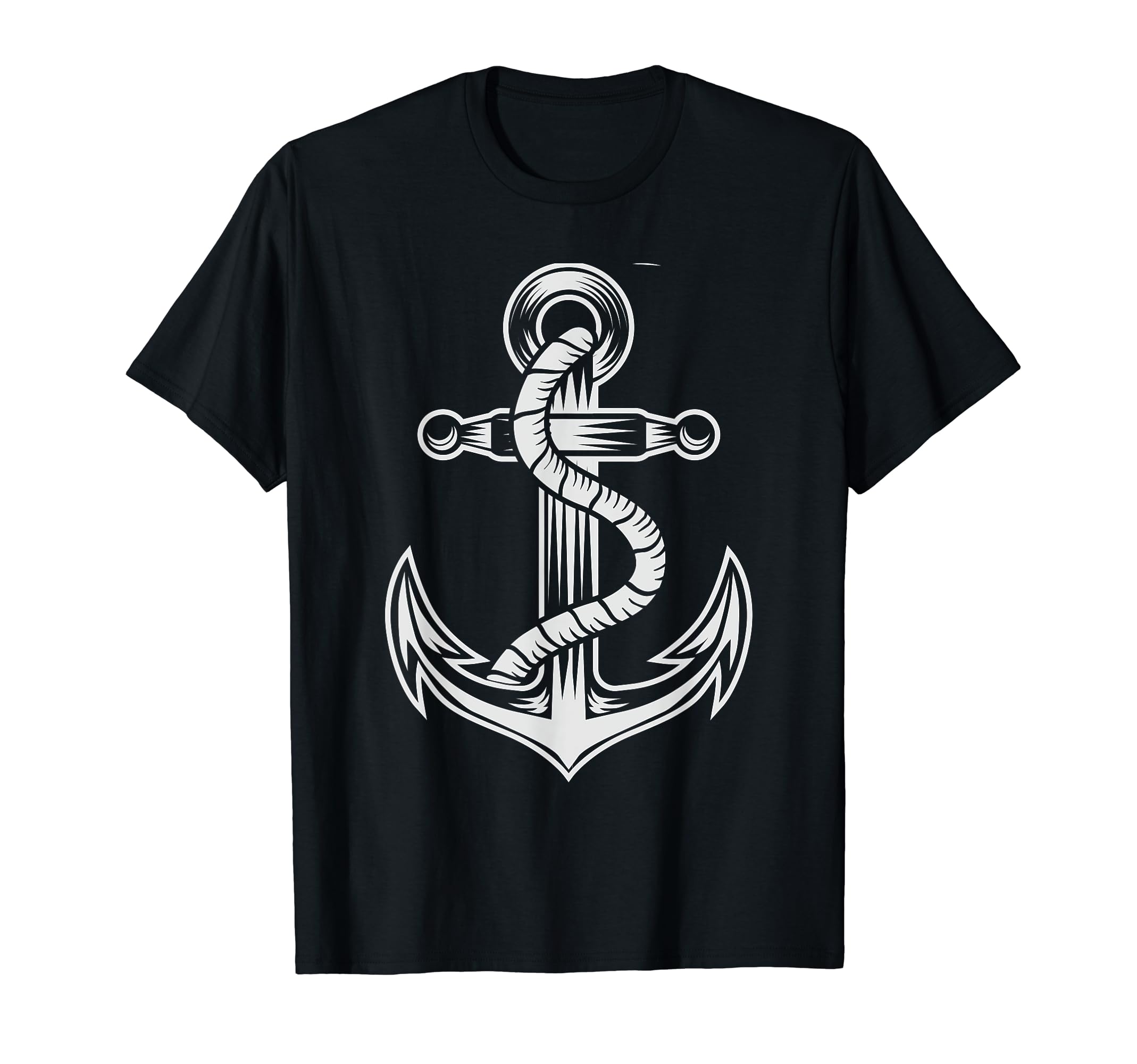 Sailing Distressed Naval Nautical T-Shirt - Trendy Graphic for Adults - T-Shirt, Sweatshirt, Hoodie