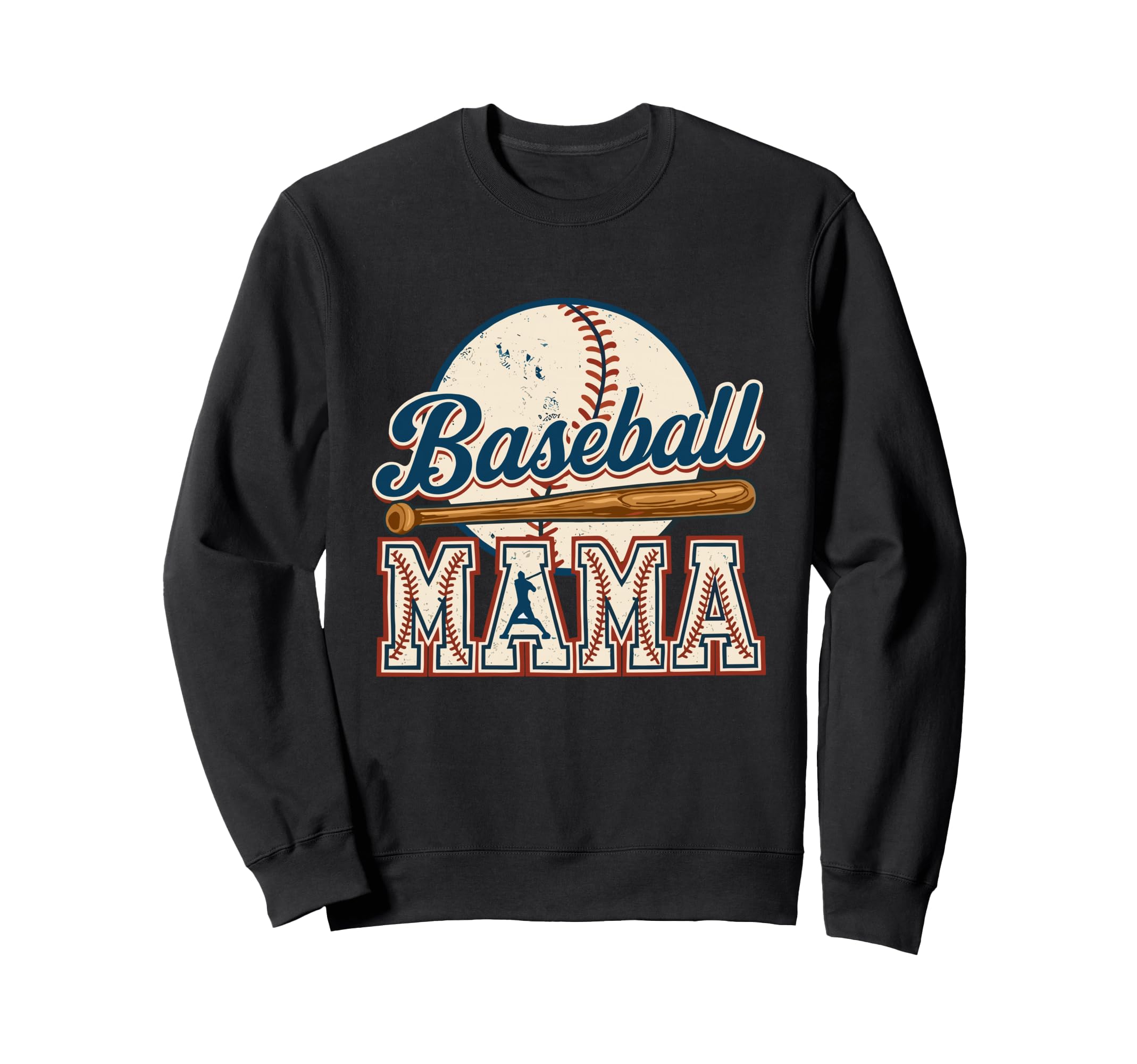Baseball Mama Game Day Baseball Sweatshirt - Trendy Graphic Men Women - T-Shirt, Sweatshirt, Hoodie