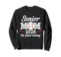 Senior Mom 2026 Baseball Final Inning Sweatshirt - Custom Art Print Unisex - T-Shirt, Sweatshirt, Hoodie