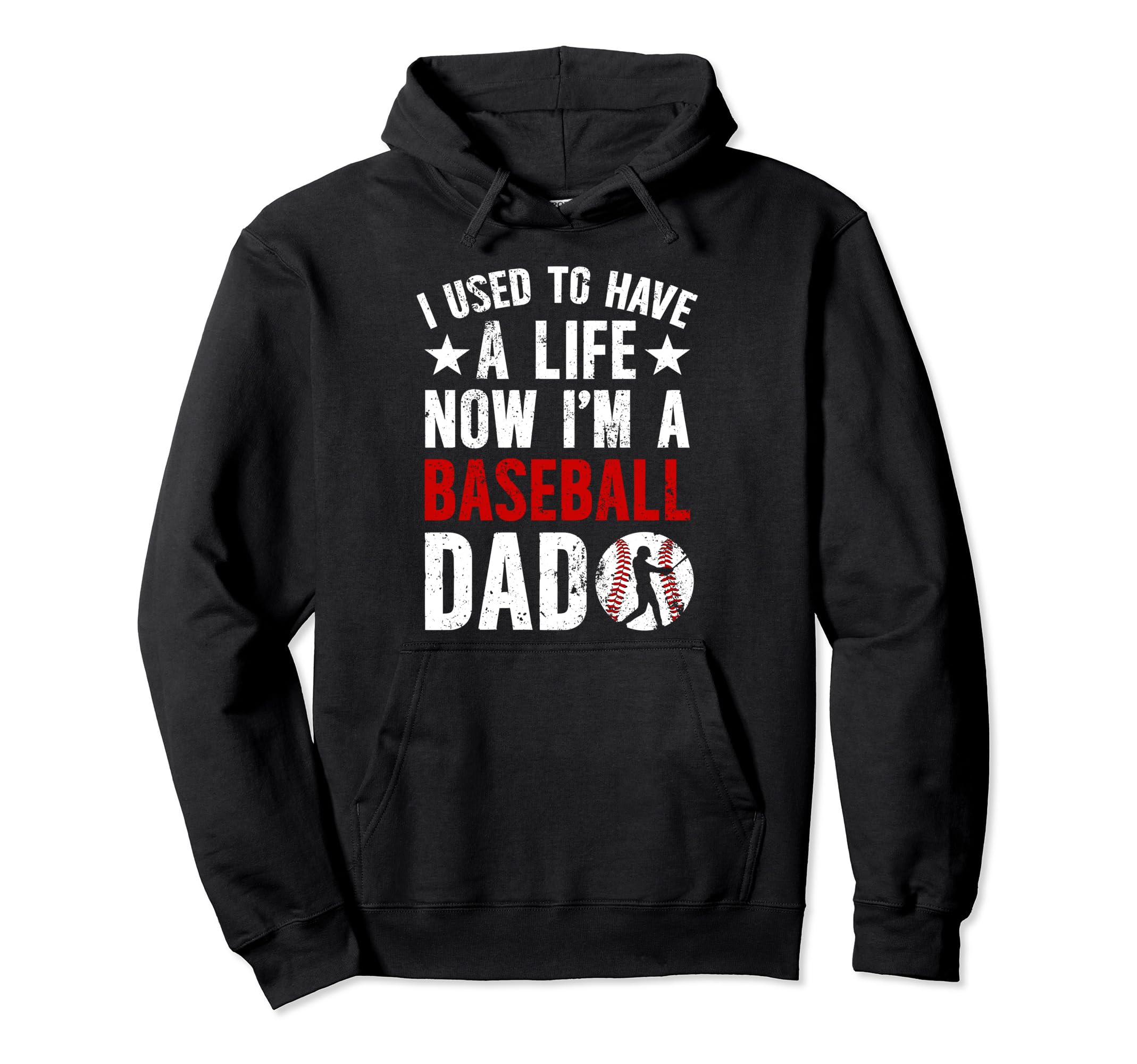 Im Baseball Dad Baseball Player Father Hoodie - Fun Novelty Design Unisex - T-Shirt, Sweatshirt, Hoodie