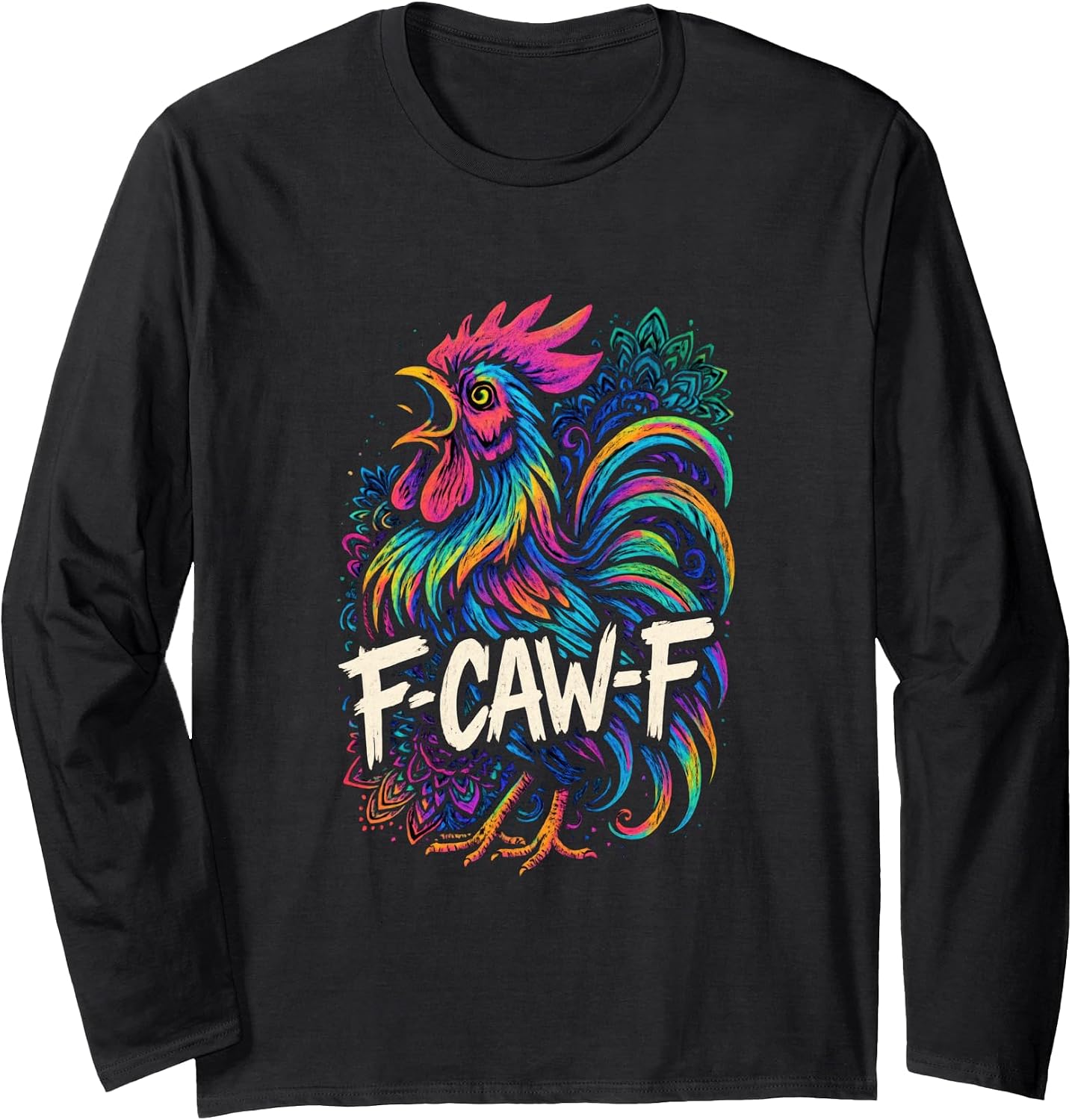 F Caw Rooster Chicken Merch Store - Adult & Kids T-Shirts, Sweatshirts & Hoodies apparel design preview 1