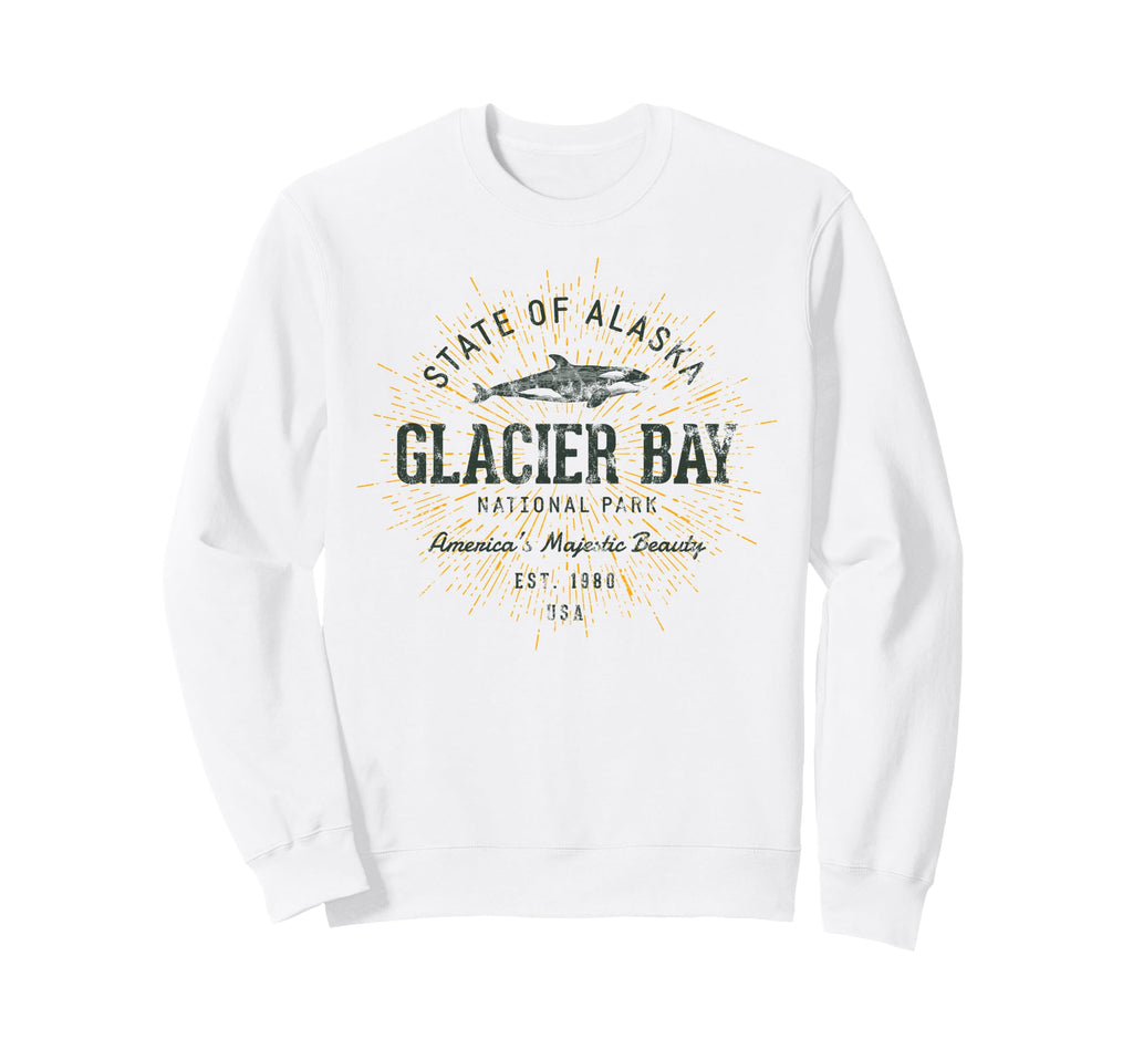 Glacier Bay National Park Sweatshirt - Aesthetic Graphic Men Women - T-Shirt, Sweatshirt, Hoodie