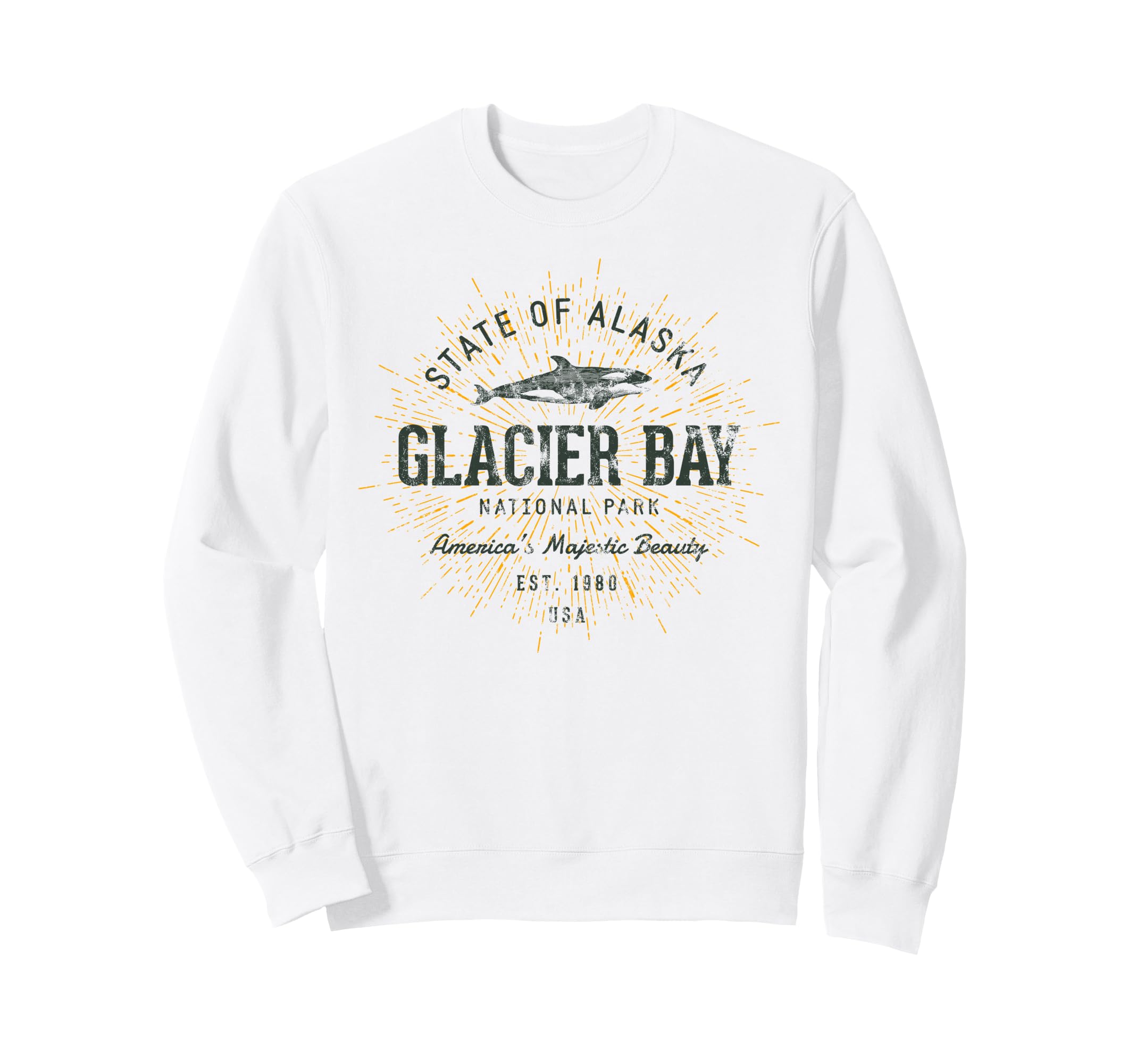 Glacier Bay National Park Sweatshirt - Aesthetic Graphic Men Women - T-Shirt, Sweatshirt, Hoodie