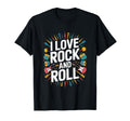 I Love Rock And Roll Iconic T-Shirt - Fun Novelty Design for Adults - T-Shirt, Sweatshirt, Hoodie