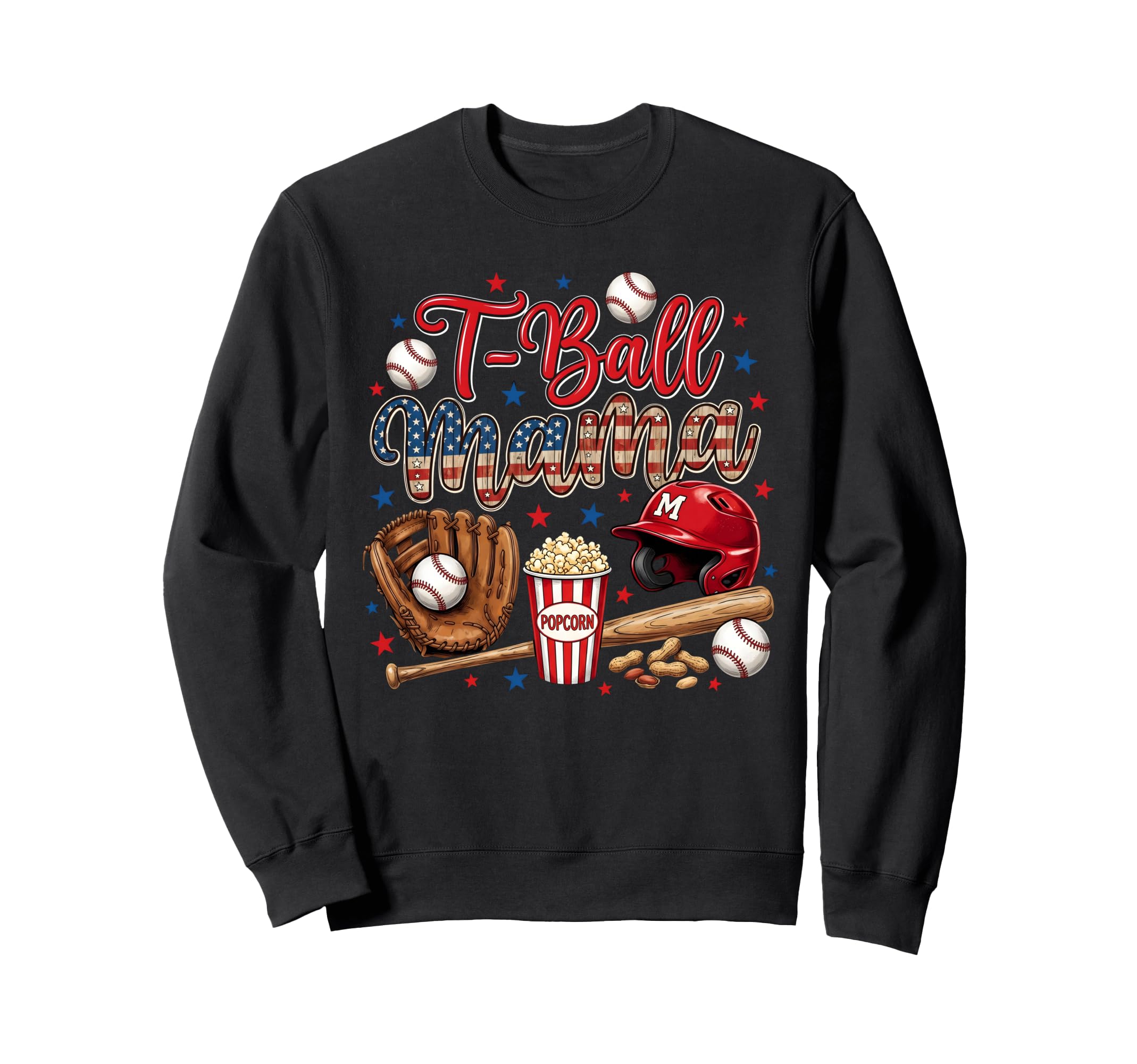 Tball Mama Funny Baseball Mom Sweatshirt - Streetwear Style Men Women - T-Shirt, Sweatshirt, Hoodie