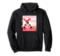 Moose Strawberry Milk Vaporwave Hoodie - Fun Novelty Design for Adults - T-Shirt, Sweatshirt, Hoodie