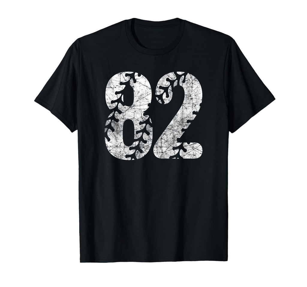 Baseball Softball Mom 82 Number 82 T-Shirt - Streetwear Style for Adults - T-Shirt, Sweatshirt, Hoodie