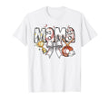 Baseball Mama Bow Trophy Softball Mom T-Shirt - Trendy Graphic Men Women - T-Shirt, Sweatshirt, Hoodie