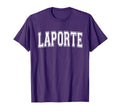 Laporte Indiana Usa Sports Varsity T-Shirt - Custom Art Print Unisex - T-Shirt, Sweatshirt, Hoodie