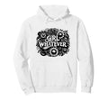 Whatever Hippie 60S 70S Daisy Floral Hoodie - Unique Graphic Unisex - T-Shirt, Sweatshirt, Hoodie