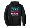 Baseball Or Bow Memere Loves You Baseball Hoodie - Trendy Graphic Unisex - T-Shirt, Sweatshirt, Hoodie