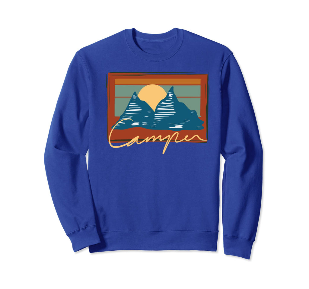 Summer Mountains Outdoor Gorpcore Sweatshirt - Novelty Apparel for Adults - T-Shirt, Sweatshirt, Hoodie