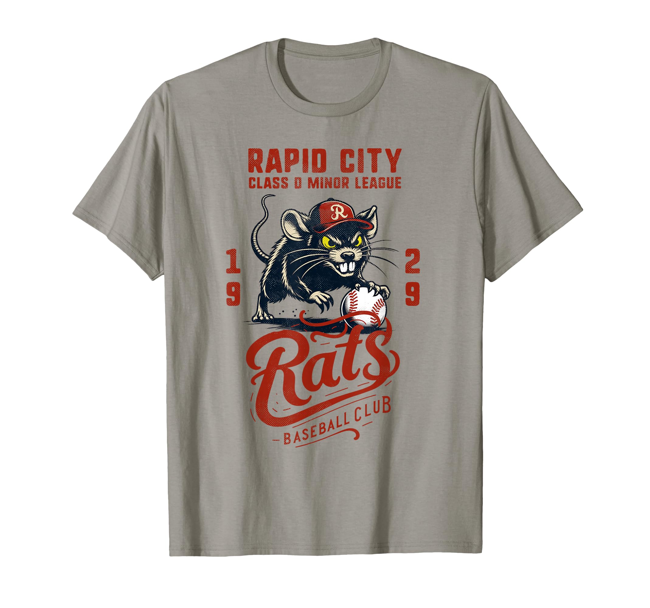 Rapid City Rats Minor League Baseball Team T-Shirt - Trendy Graphic Unisex - T-Shirt, Sweatshirt, Hoodie