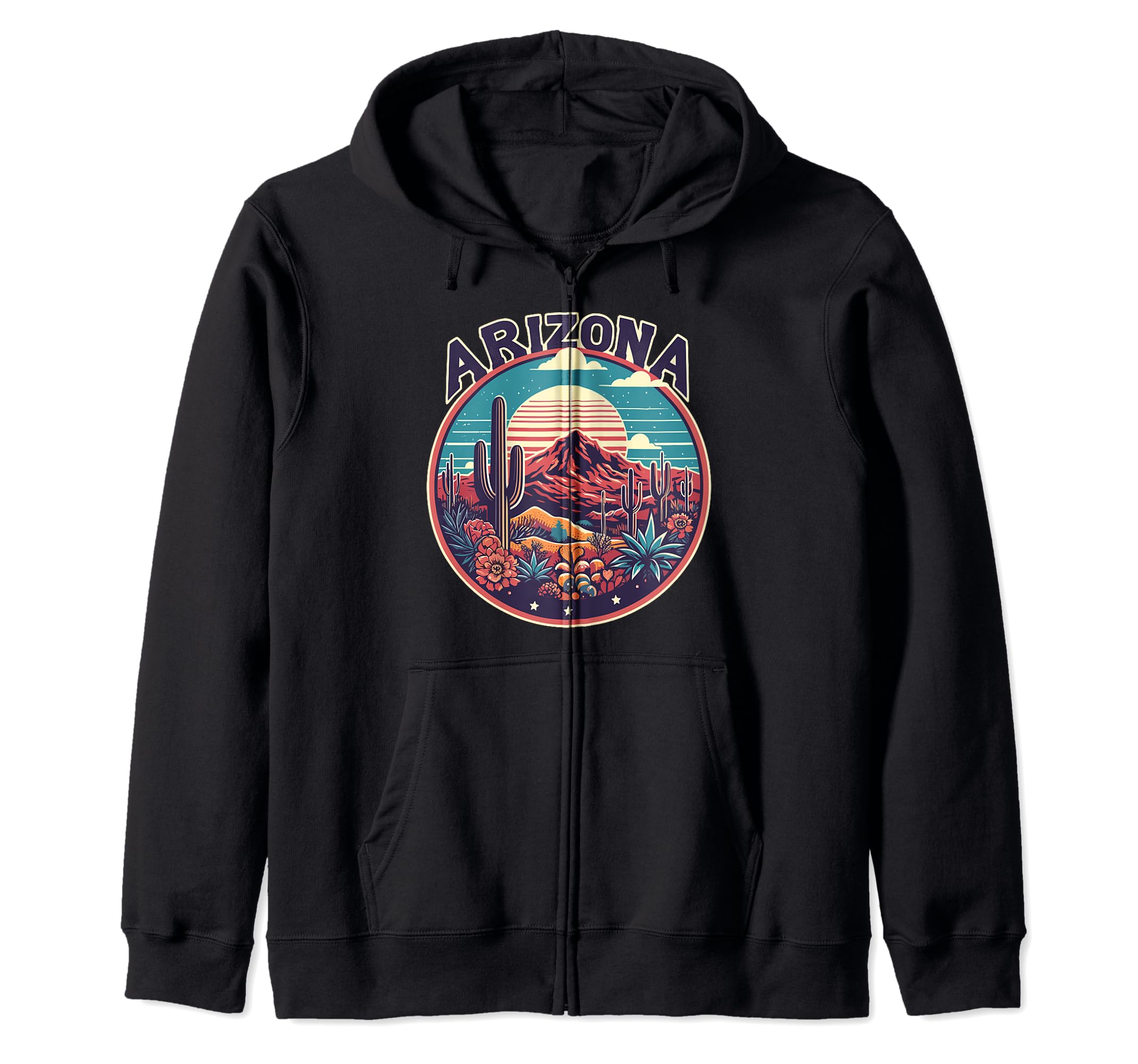 Arizona Sonoran Desert Boho Art Georgi Sweatshirt - Graphic Print Men Women - T-Shirt, Sweatshirt, Hoodie