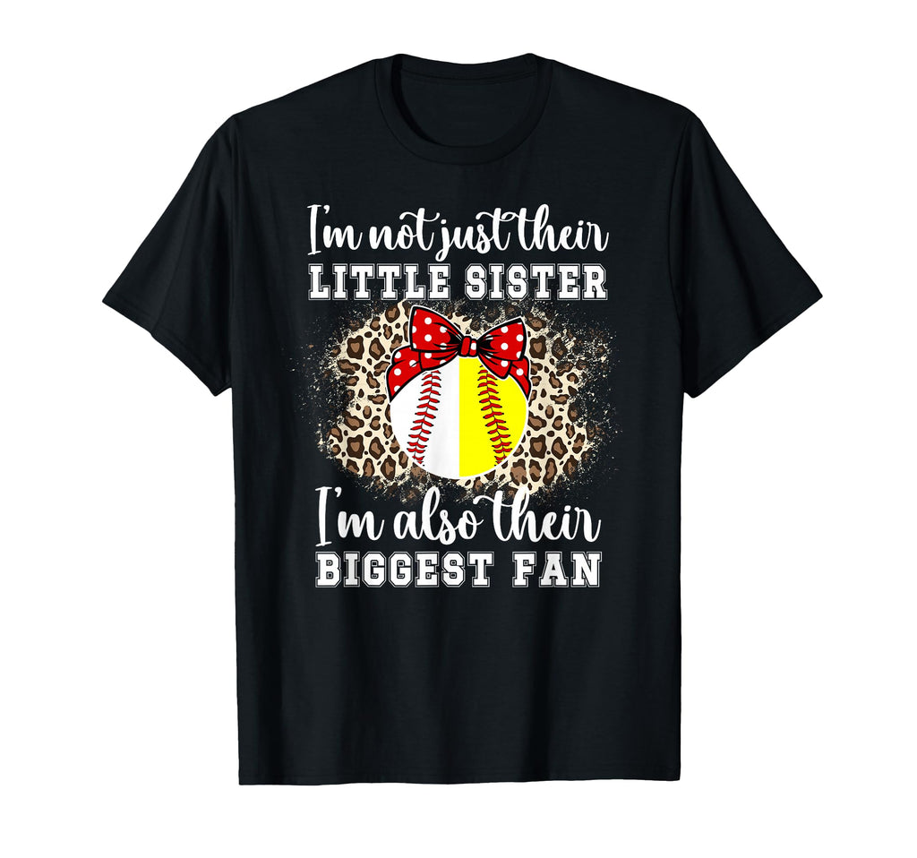 Their Biggest Fan Baseball Softball T-Shirt - Fun Novelty Design Men Women - T-Shirt, Sweatshirt, Hoodie
