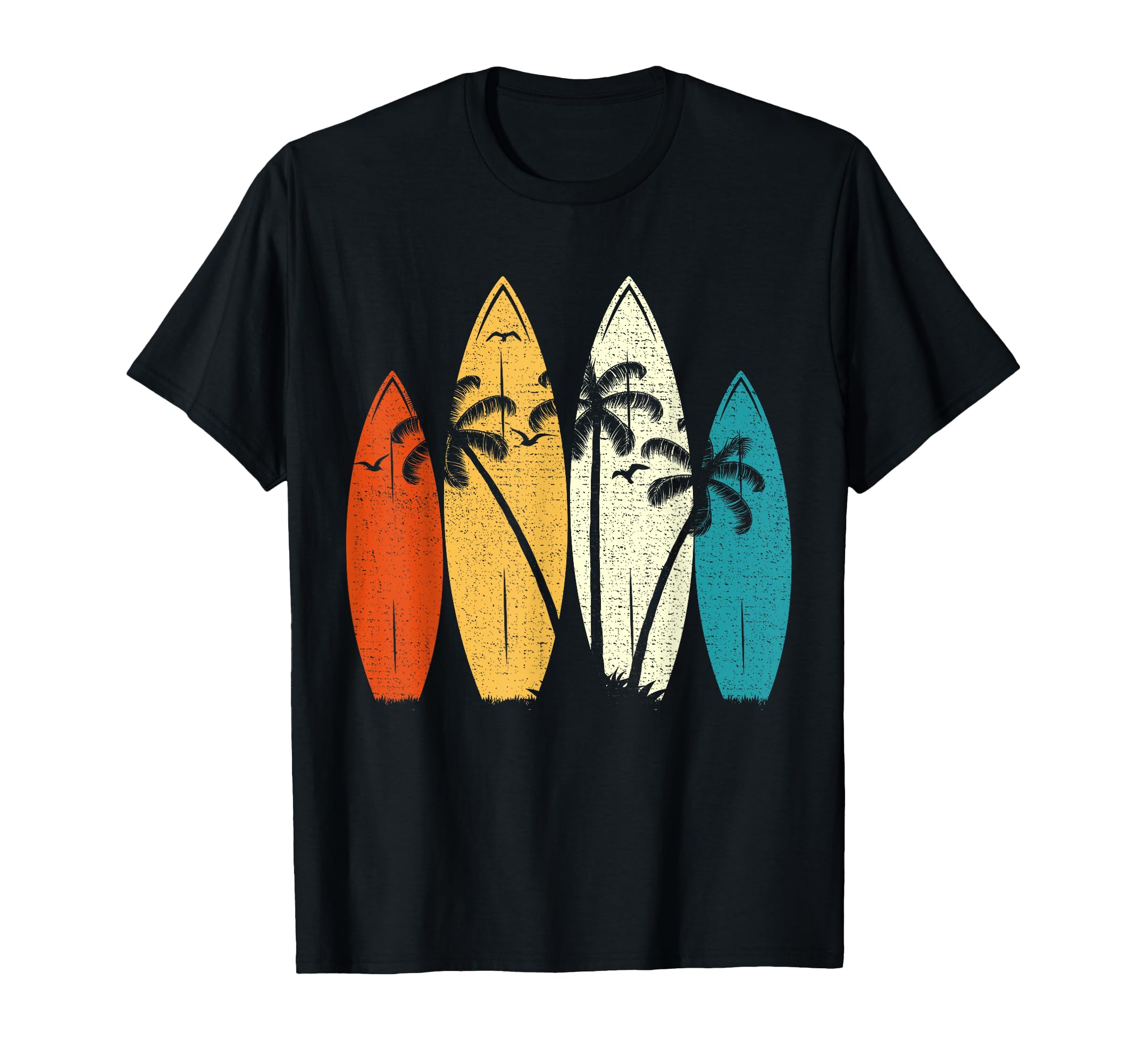 Surfboard Beach Surf Surfer Wave T-Shirt - Casual Everyday Wear for Adults - T-Shirt, Sweatshirt, Hoodie