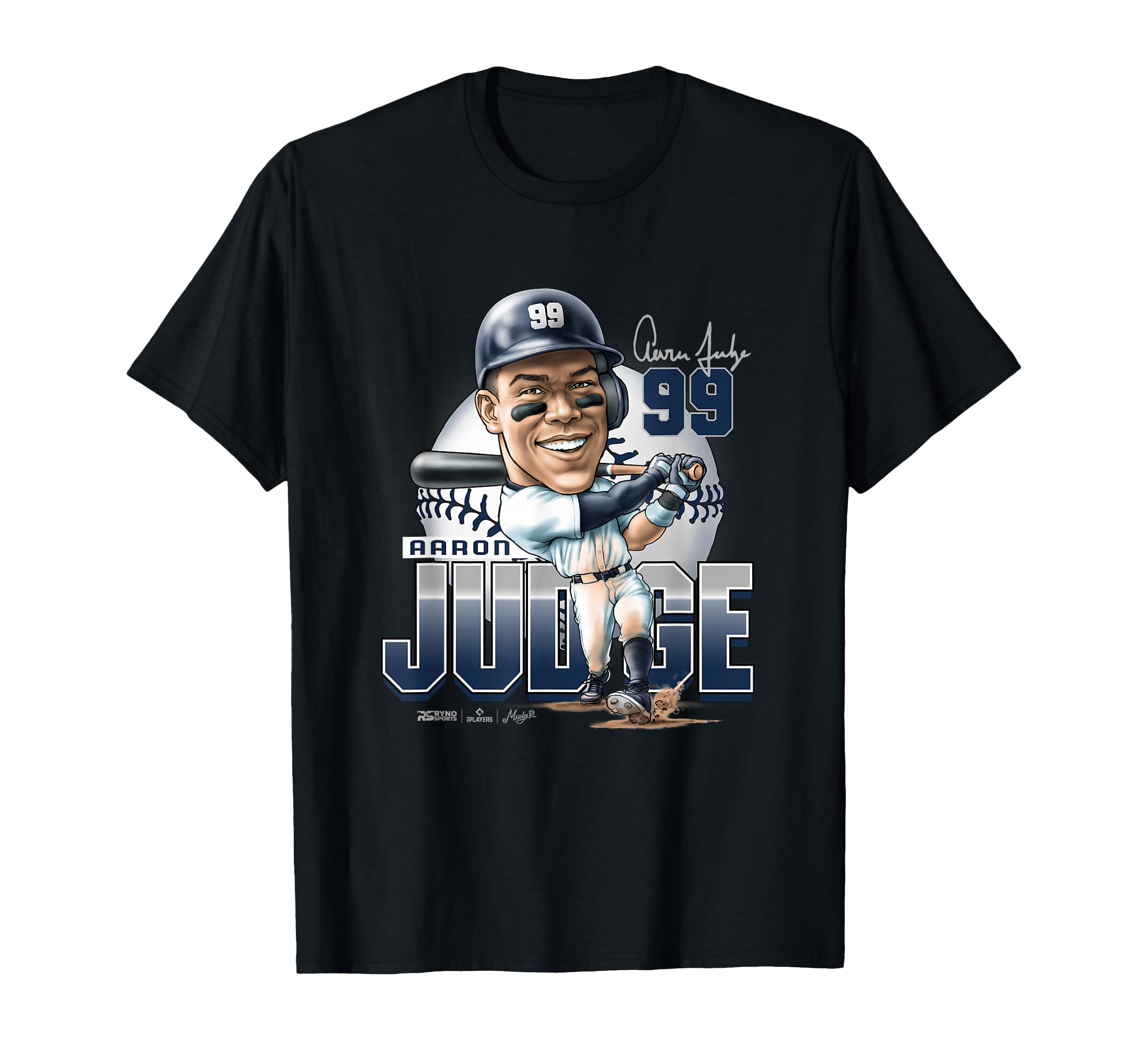 Aaron Judge New York Baseball Mudge T-Shirt - Trendy Graphic for Adults - T-Shirt, Sweatshirt, Hoodie