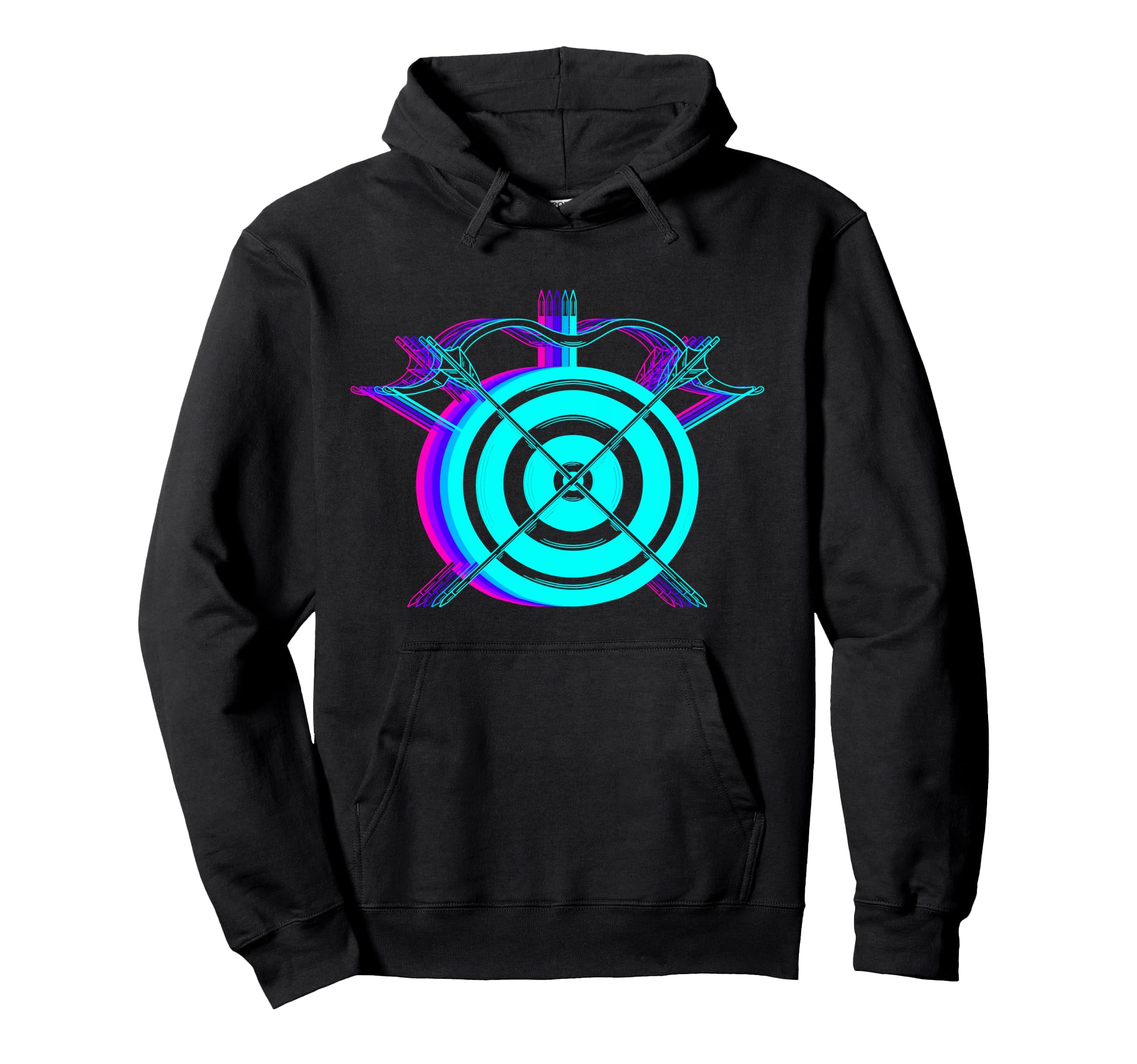 Archery Archer Bow And Arrow Hoodie - Fun Novelty Design for Adults - T-Shirt, Sweatshirt, Hoodie