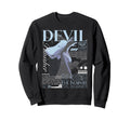 Y2K Devil Bold Urban Graffiti Sweatshirt - Custom Art Print Unisex - T-Shirt, Sweatshirt, Hoodie