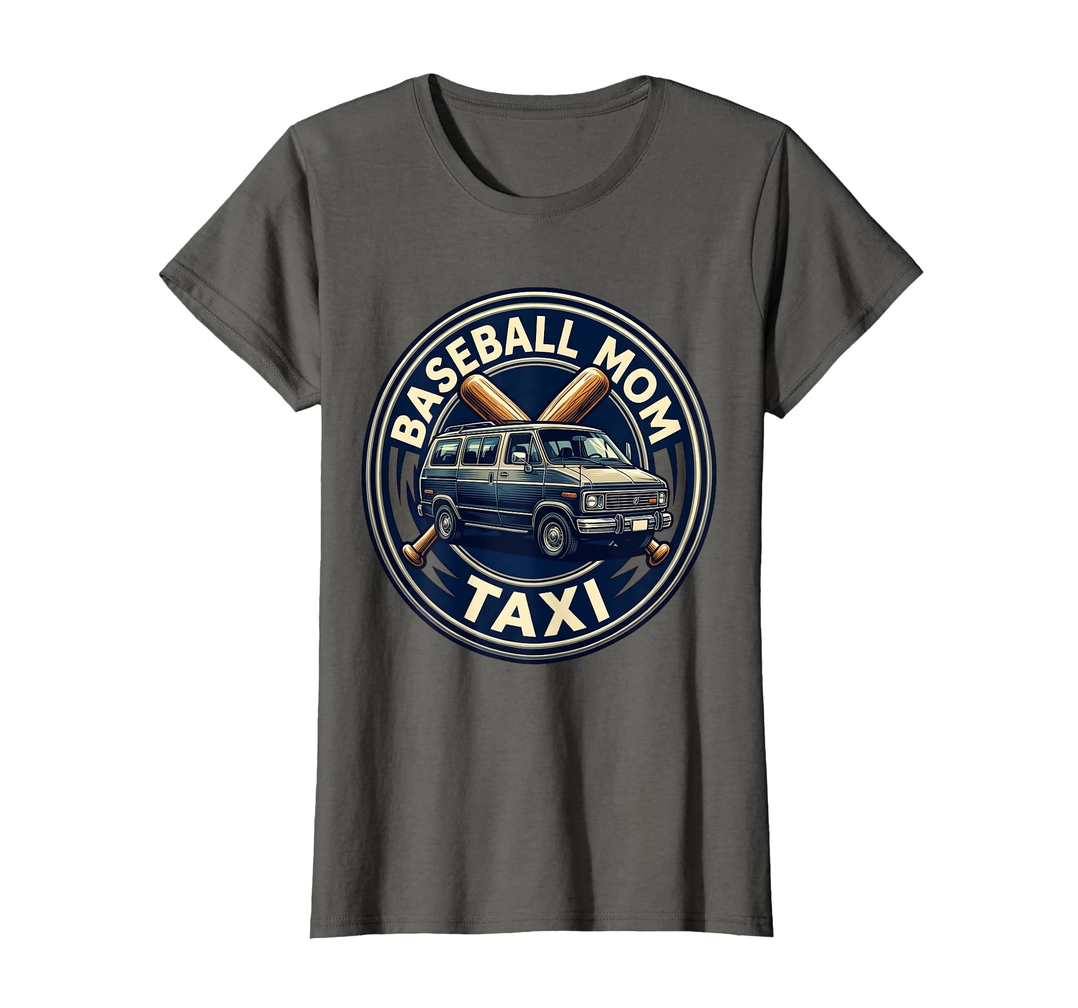 Baseball Mom Taxi Funny Sports Mom T-Shirt - Fun Novelty Design Unisex - T-Shirt, Sweatshirt, Hoodie