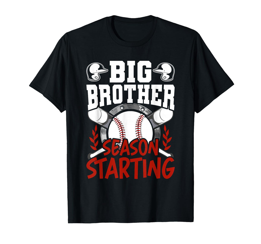 Big Brother Baseball Sibling T-Shirt - Aesthetic Graphic for Adults - T-Shirt, Sweatshirt, Hoodie