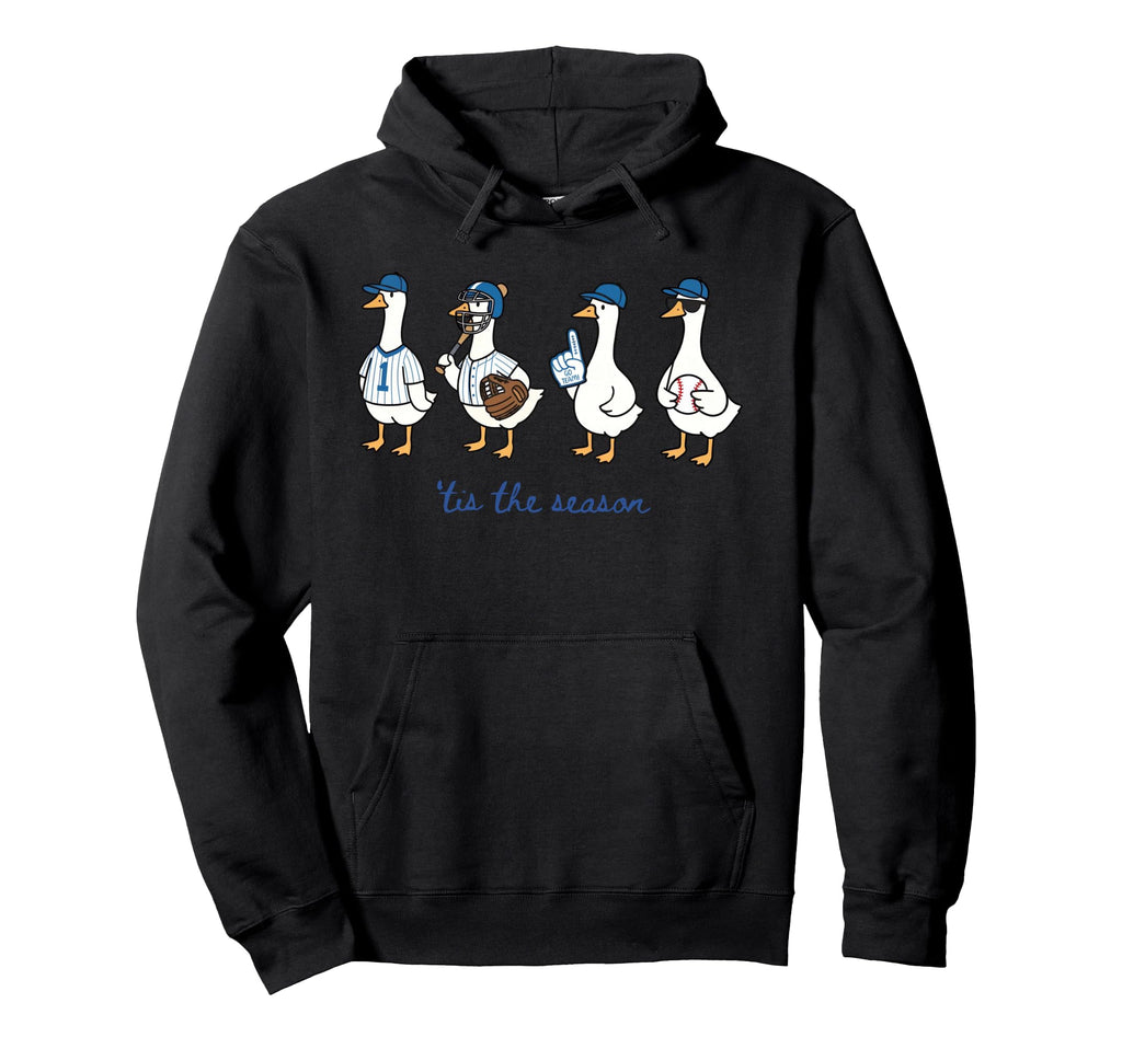 Funny Tis Season Baseball Silly Goose Hoodie - Casual Everyday Wear Unisex - T-Shirt, Sweatshirt, Hoodie