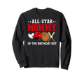 All Star Mommy Birthday Baseball Mom Sweatshirt - Unique Graphic Men Women - T-Shirt, Sweatshirt, Hoodie