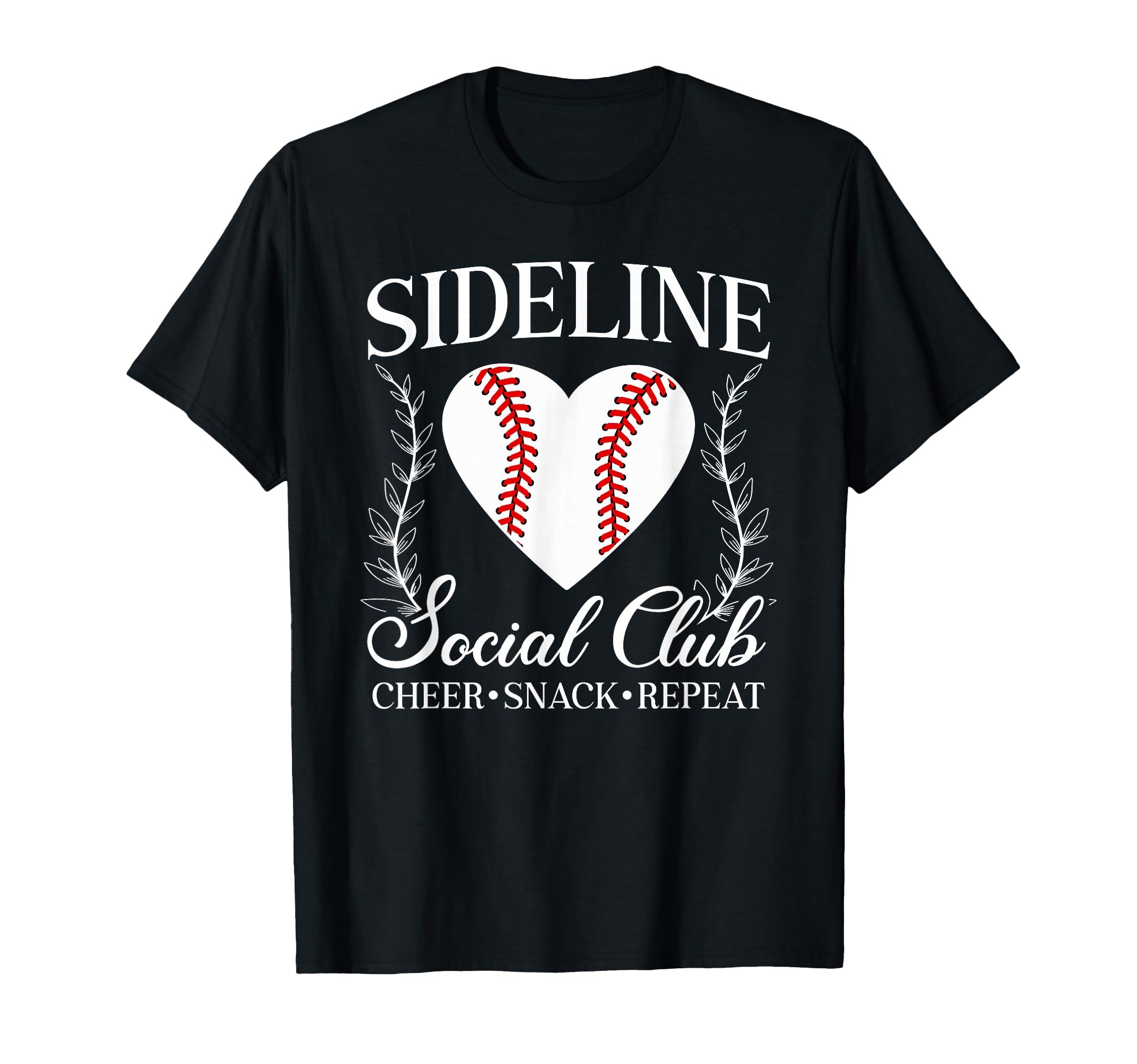 Sideline Social Club Baseball Mom T-Shirt - Casual Everyday Wear Unisex - T-Shirt, Sweatshirt, Hoodie