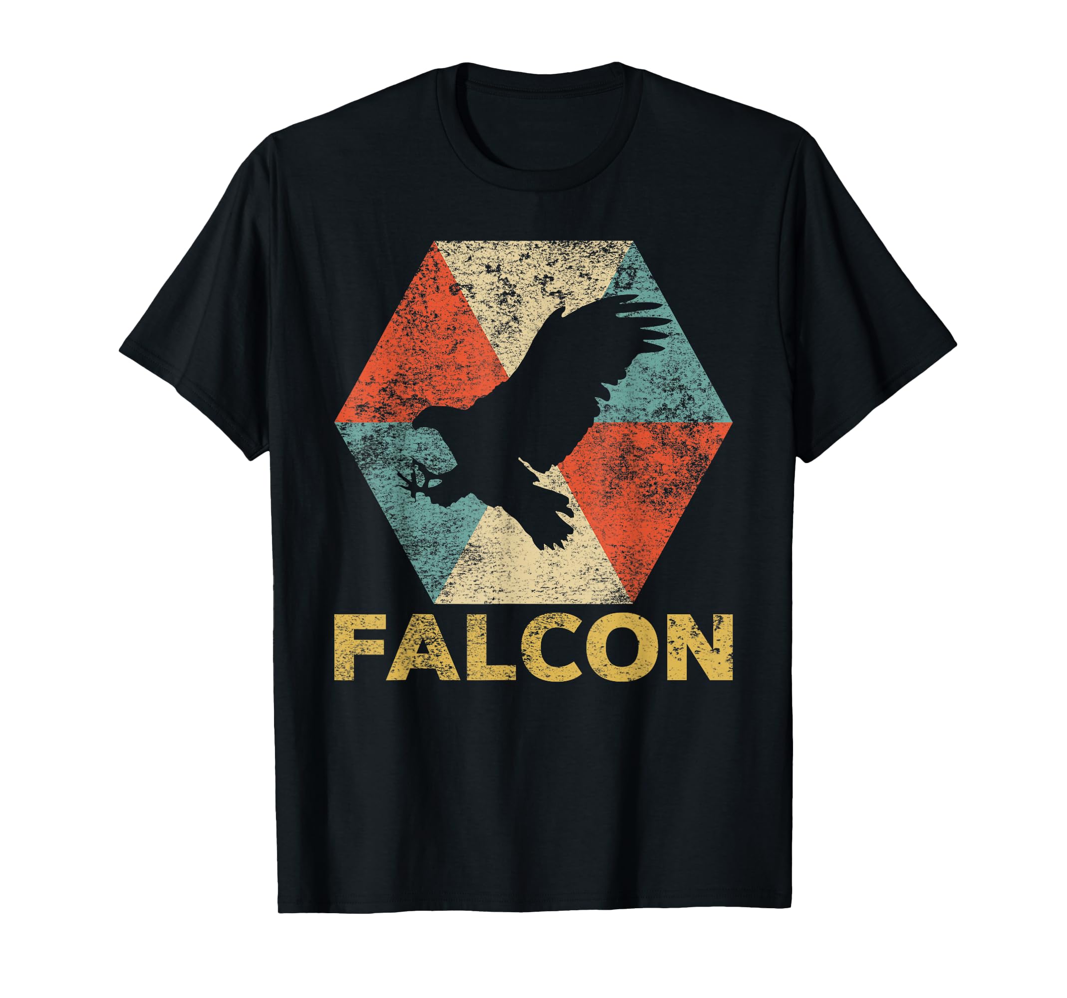 Falcon Falcon Gift Distressed T-Shirt - Unique Graphic for Adults - T-Shirt, Sweatshirt, Hoodie
