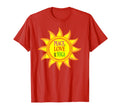 Peace Love Yoga Sun T-Shirt - Fun Novelty Design for Adults - T-Shirt, Sweatshirt, Hoodie