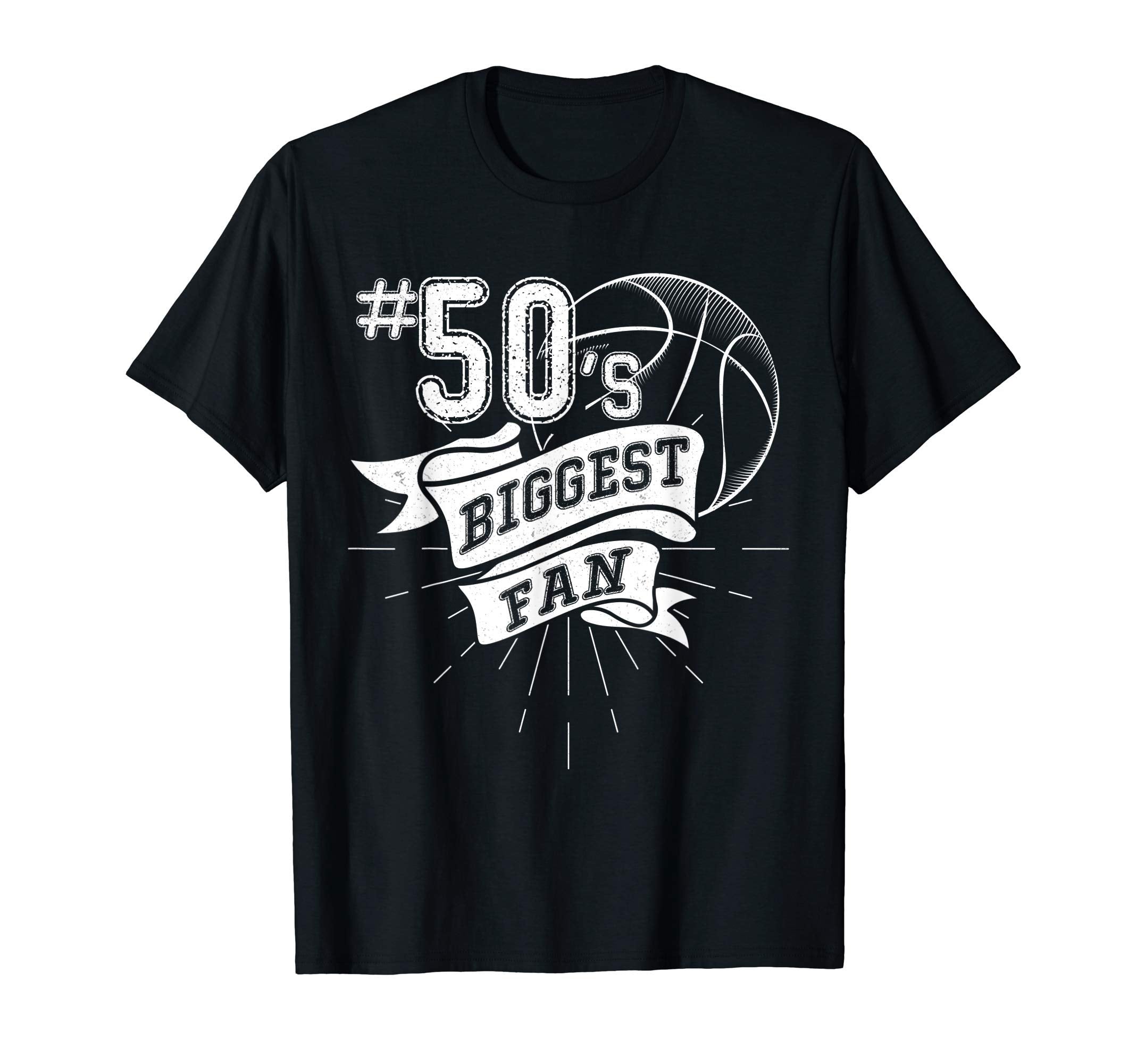 Biggest Fan Baseball Player Number 50 T-Shirt - Streetwear Style Men Women - T-Shirt, Sweatshirt, Hoodie