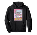 Happy Cat Eating Sushi Vaporwave Hoodie - Aesthetic Graphic Men Women - T-Shirt, Sweatshirt, Hoodie