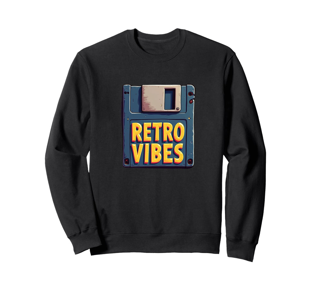 90S Fun Floppy Disc Cassette Tape Sweatshirt - Streetwear Style for Adults - T-Shirt, Sweatshirt, Hoodie