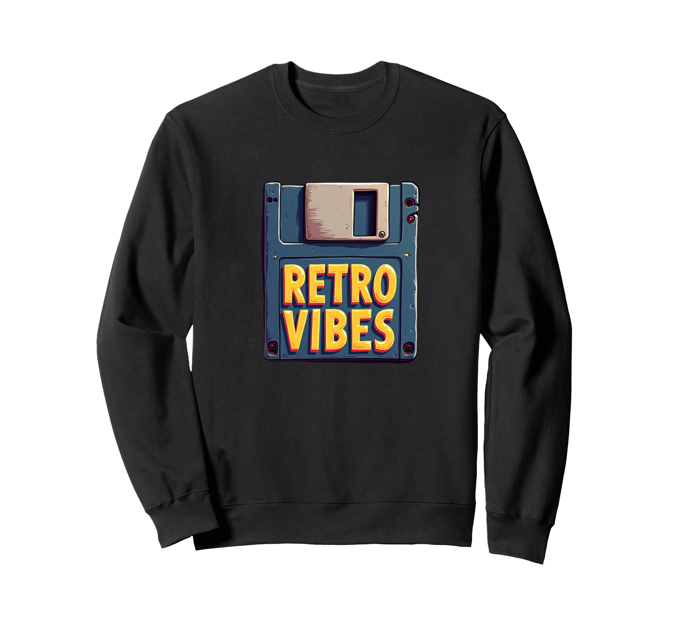90S Fun Floppy Disc Cassette Tape Sweatshirt - Streetwear Style for Adults - T-Shirt, Sweatshirt, Hoodie