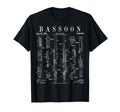 Bassoon Player Patent Bassoonist Drawing T-Shirt - Custom Art Print Unisex - T-Shirt, Sweatshirt, Hoodie