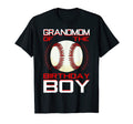 Grandmom Birthday Baseball Theme T-Shirt - Aesthetic Graphic Men Women - T-Shirt, Sweatshirt, Hoodie