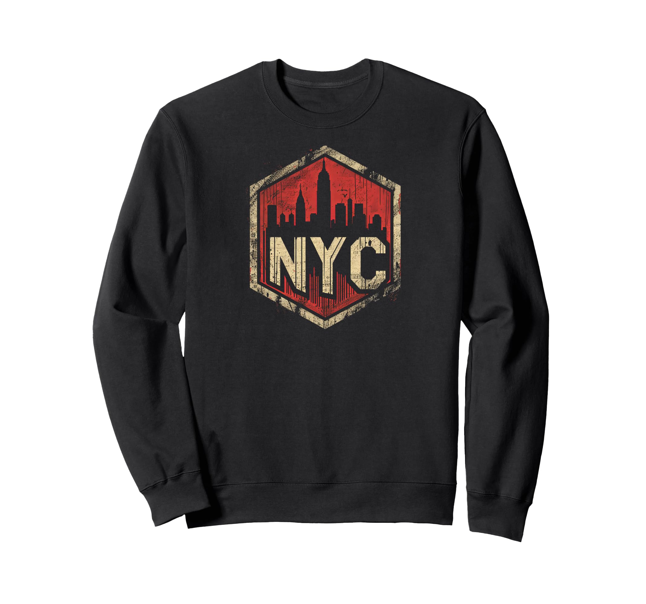 Nyc Grit 90S Grunge Urbandecay Mens Sweatshirt - Trendy Graphic Men Women - T-Shirt, Sweatshirt, Hoodie