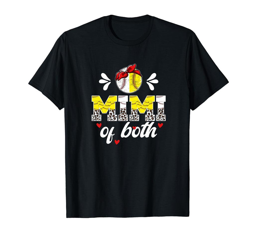 Mimi Both Leopard Baseball Softball T-Shirt - Casual Everyday Wear Unisex - T-Shirt, Sweatshirt, Hoodie