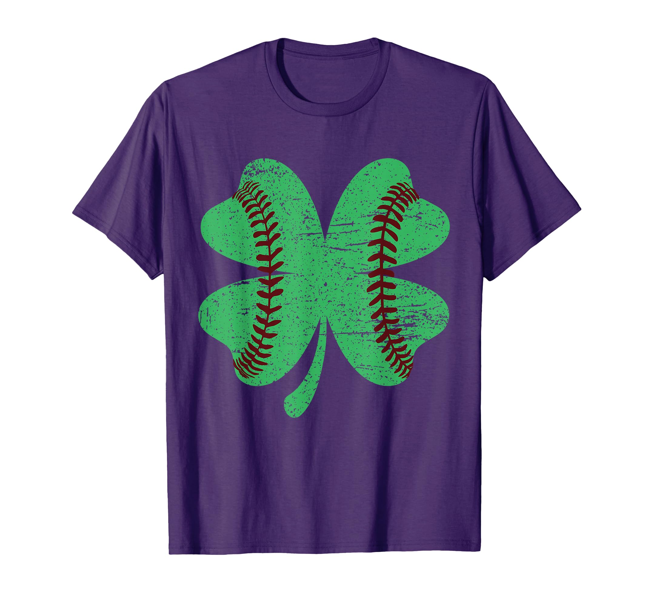 St Patricks Day Shamrock Baseball T-Shirt - Fun Novelty Design Unisex - T-Shirt, Sweatshirt, Hoodie