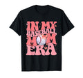 My Baseball Mom Era Bow Mom Game Day T-Shirt - Novelty Apparel Unisex - T-Shirt, Sweatshirt, Hoodie