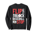 Flip Flops Sun Block Baseball Non Sweatshirt - Unique Graphic Men Women - T-Shirt, Sweatshirt, Hoodie