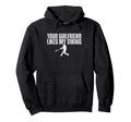 Your Girlfriend Likes My Swing Funny Hoodie - Trendy Graphic Unisex - T-Shirt, Sweatshirt, Hoodie