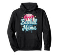 Baseball Mama Ice Cream Drip Sprinkles Hoodie - Custom Art Print Men Women - T-Shirt, Sweatshirt, Hoodie