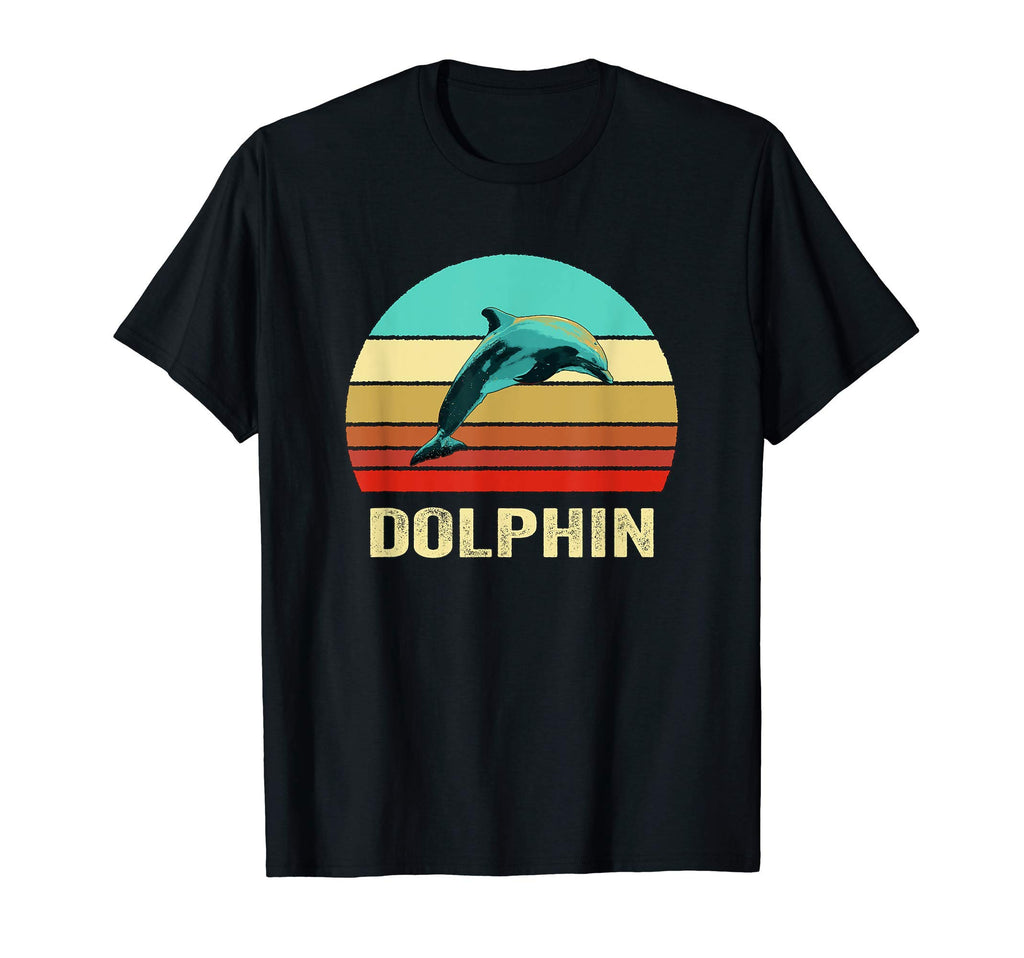 Sunset Dolphin T-Shirt - Trendy Graphic Men Women - T-Shirt, Sweatshirt, Hoodie