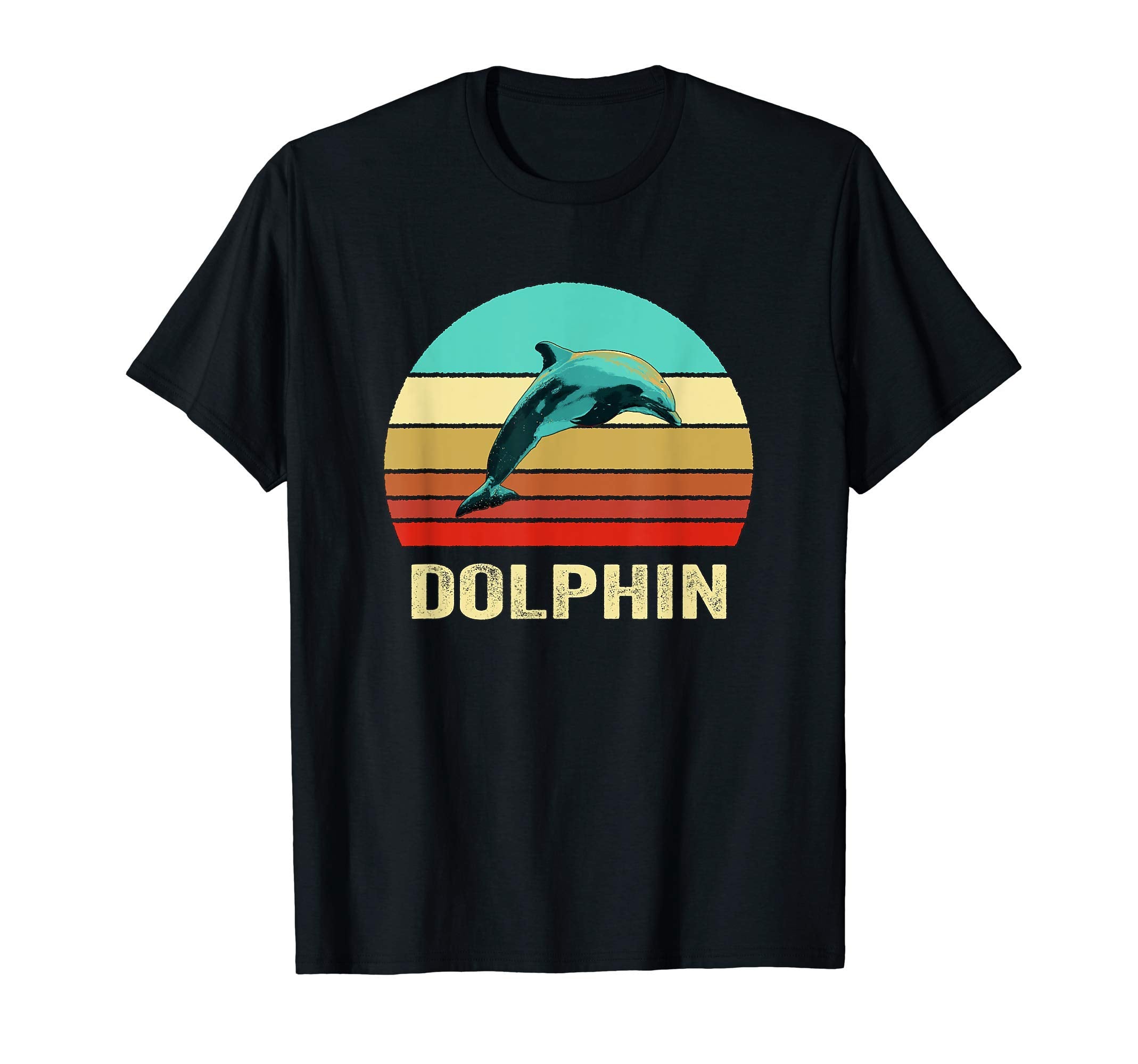 Sunset Dolphin T-Shirt - Trendy Graphic Men Women - T-Shirt, Sweatshirt, Hoodie